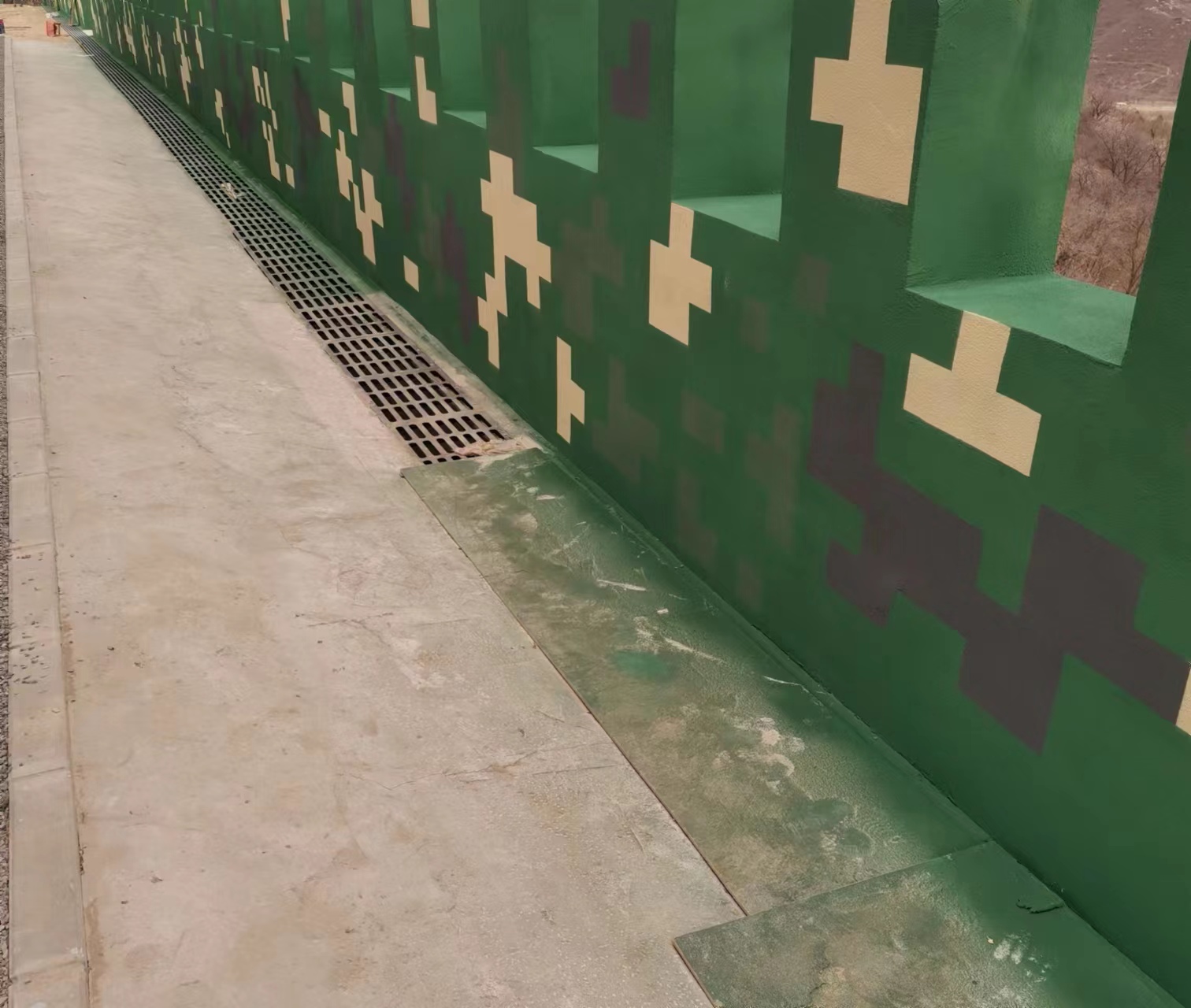 宜春围墙迷彩喷涂,数迷彩漆